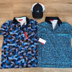 Redvanly Golf Bundle. Two (2) shirts and Hat